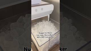 Nugget Ice Maker 40 OFF with code Melina40 nuggetice icemaker icemachine [upl. by Funda663]