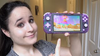 DIY Switch Lite Shell Swap Step by Step Tutorial 4K [upl. by Eilojne]