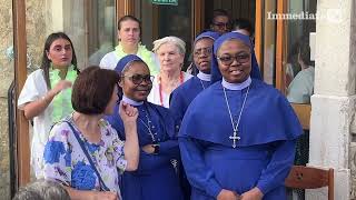 SANTAGATA DI PUGLIA CELEBRA I 100 ANNI DELLA CASA SACRO CUORE [upl. by Enhpad655]