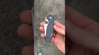 Spyderco Para 3 Carbon replica edc blade spyderco [upl. by Tutt958]