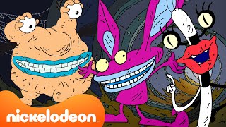 Meet Ickis Oblina and Krumm 😱  Aaahh Real Monsters FIRST EPISODE in 5 Minutes  Nicktoons [upl. by Iah513]