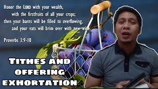 Vlog70 Sharing My Tithes and Offerings ExhortationProverbs 3910 With English Subtitles [upl. by Ardnekahs910]