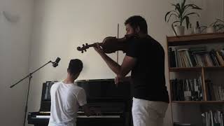 Ennio Morricone Le professionell Chi mai piano  violin version [upl. by Assenej159]