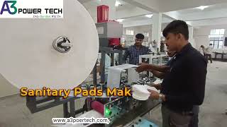 Sanitary Pad Making Machine Be your own Boss Best Model Sanitary Pad Manufacturing Machine [upl. by Chong]