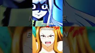 MIRAJANE VS EVERGREEN BEST WAIFU FAIRY TAIL [upl. by Kent]