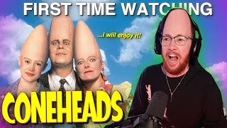 Watching CONEHEADS as a conehead  Movie Reaction [upl. by Poppo975]