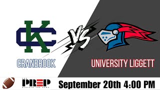 Gridiron Game Day  Cranbrook vs University Liggett  Full Livestream [upl. by Tildy708]