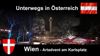 Wien  Art Advent am Karlsplatz [upl. by Amme999]