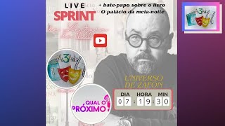 Live de Sprint de Leitura de 1h30  BatePapo Sobre o Livro O Palácio da MeiaNoite 📖📚 55 [upl. by Belldas]