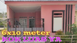 REVIEW LENGKAP RENOVASI RUMAH SUBSIDI UKURAN 6X10 METER [upl. by Abigael]