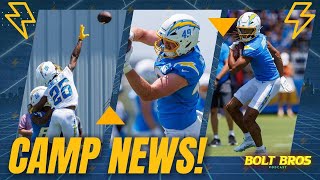 Chargers Training Camp is Here  BOLT BROS  NFL [upl. by Meyer]