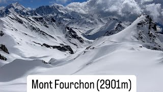 Bike amp Ski rando Mont Fourchon 2901m depuis Bourg St Bernard Col Gd St Bernard 19052024 [upl. by Eivod169]