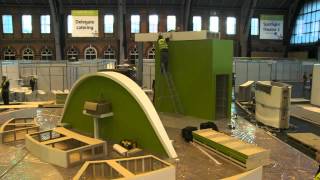 How to build a 150sqm exhibition stand in under 15 hours [upl. by Onder]