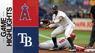 Angels vs Rays Game Highlights 92123  MLB Highlights [upl. by Bushore]