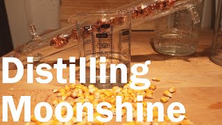 How to Make Moonshine Part 2 Distilling Alchohol [upl. by Nnylyam]