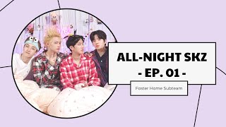 VIETSUB Dễ thương  kiêu kỳ  rắc rối nhưng thân thiện  AllNight SKZ Ep01 [upl. by Gentilis]