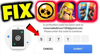 Supercell Verification Code Not Received FIX In Brawl Stars [upl. by Eenet]