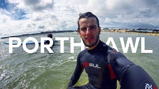 GoPro Surfing in Wales Porthcawl [upl. by Dnartreb]