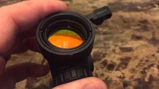 Trijicon MRO front lens angled [upl. by Assenahs]