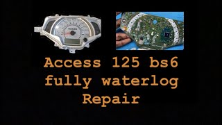 Access 125 bs6 fully waterlog [upl. by Lrak]