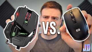 Gaming Mice vs Regular Mice  Whats Different [upl. by Beall352]