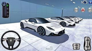 New Supercar Maserati MC20 in New showroom Driving City 3D Driving Class 2024Best Android gameplay [upl. by Anaibaf]