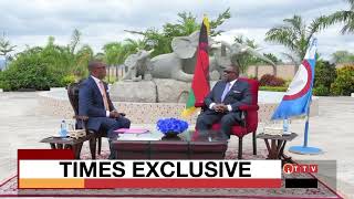 Times Exclusive featuring Peter Mutharika – 20 April 2024 [upl. by Leroy]