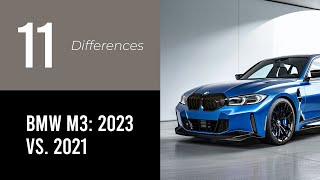 BMW M3 2023 vs 2021 [upl. by Sheree371]