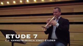 Etude No 7 Vannetelbosch Vingt Etudes [upl. by Emmons]