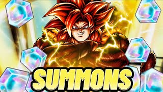 INSANE ULTRA SSJ4 GOGETA SUMMONS WILL I GET SHAFTED Dragonball Legends dbl dragonballlegends [upl. by Ayanet]