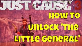 Just Cause 3 How to Unlock The Little General Golden RevolverLocation Spoilers [upl. by Kong]