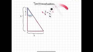 Geometri Topptriangelsatsen Förklaring och två exempel [upl. by Agate825]