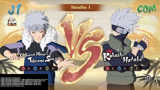 Tobirama Edo tensei Vs Kakashi Dublado  Naruto X Boruto Storm connections [upl. by Notlek963]