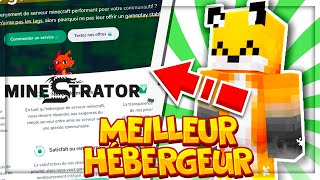 Quel est le MEILLEUR HÉBERGEUR de serveur Minecraft en 2023   Minestrator [upl. by Nivrac]