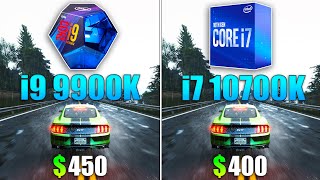 i9 9900K vs i7 10700K Test in 10 Games [upl. by Dannel911]