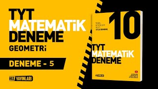 5DENEME  10 lu TYT Matematik Branş Denemeleri Geometri Çözümleri [upl. by Artenehs]