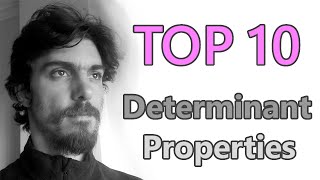 Top 10 properties of determinants and their consequences linear algebra [upl. by Fidole636]