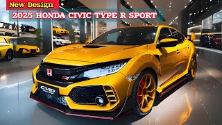 2025 HONDA CIVIC TYPE R SPORT REVIEW POWER AND PRECISION [upl. by Middle353]