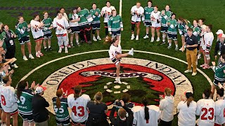 Lacrosse is more than a game 🇨🇦🤝🇮🇪 WorldBox2024 WLBC [upl. by Ecirtac]