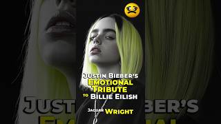 Justin Biebers Emotional Tribute to Billie Eilish Jaguar Wright [upl. by Amoritta]