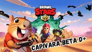 UMA CAPIVARA MUITO BETA NO BRAWL STARS gameplay games brawlstars [upl. by Trebliw]