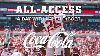 Alabama Football AllAccess ADay with Kalen DeBoer [upl. by Gebler764]