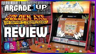 Exploring the Arcade1UP Golden Axe The Revenge of Death Adder Arcade Cabinet  Review amp Gameplay [upl. by Sihun]