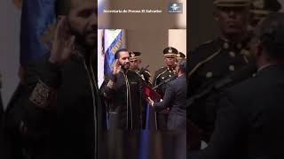 Nayib Bukele toma posesión de segundo mandato en El Salvador Shorts [upl. by Seessel45]