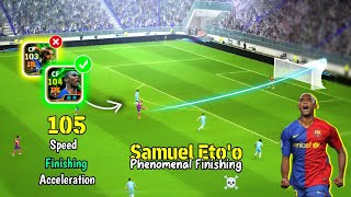 Stooooop Etoo 🥶☠️🔥New Double Booster Etoo Review in eFootball 25 Mobile 🔥 PES EMPIRE [upl. by Liahcim]