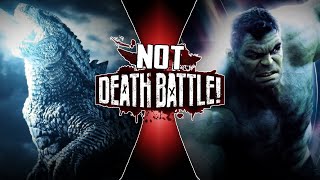 MCU Hulk VS Monsterverse Godzilla  NOTDeath Battle Specials [upl. by Richard]