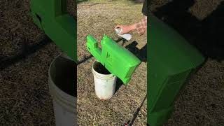 John Deere 4020 pedal tractor touch up [upl. by Nalloh]