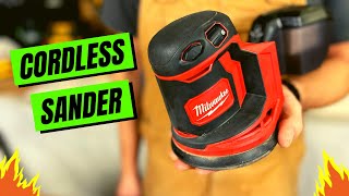 Milwaukee M18 Random Orbital Sander  We took a 25 Year Look Back Review [upl. by Joane]