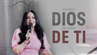 LO QUE DIOS ESCRIBIÓ DE TI LANZAMIENTO  Pastora Yesenia Then [upl. by Tadich]