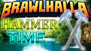 GRAPPLE HAMMER TIME  BRAWLHALLA  GODead [upl. by Anitap5]